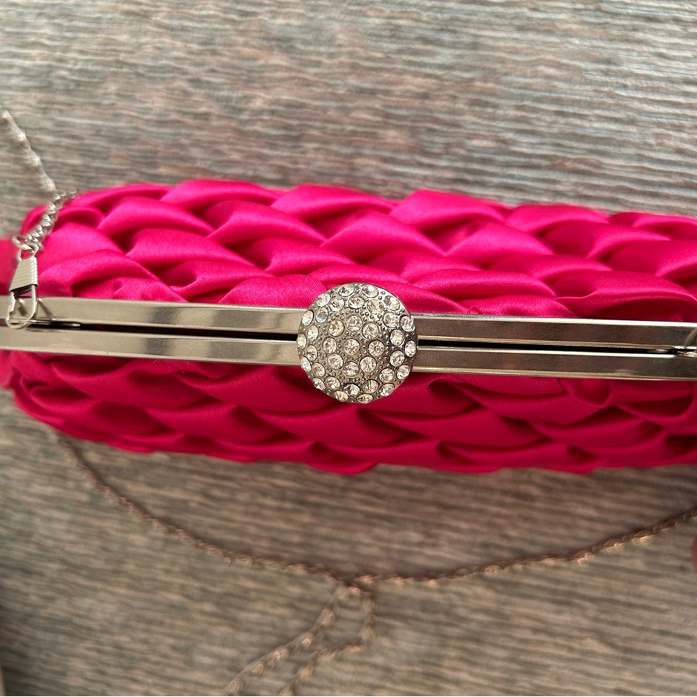 Elegant Pink Clutch Bag - Picture 5 of 10